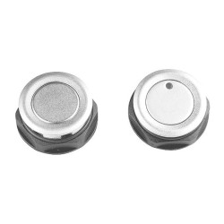 Schurter 1241.2801 Pushbutton Switch, 48 V DC, 0.125 A, IP40, Vandal Resistant