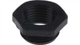 Adapter Do Dławnic Kablowych, M20 › M16, Materiał: Nylon 66, Kolor: Czarny,...