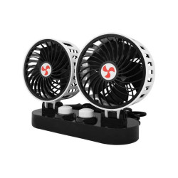 Wentylator samochodowy 24V 2x5" z regulacją