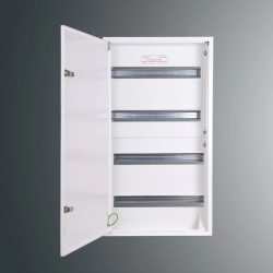 Rozdzielnica n/t modułowa RZ 21NN 4 x 20S 762x423x200 szyna TH35 IP30 RAL 9003