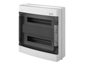 Rozdzielnica natynkowa 36 modułowa 2x18M drzwi transparentne IP40 EP-LUX PLUS RN 1912-01 ELEKTRO-PLAST NASIELSK