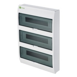 Rozdzielnica elektryczna natynkowa biała 3x12 Elegant 2406-01