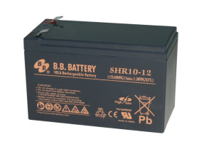 Akumulator AGM 12V 10Ah faston 6.3 B.B. Battery SHR10-12