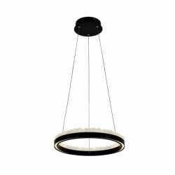 Lampa wisząca ring LED Ø40cm REGI czarny, 30W 3000-5000K - PD2304400R-MB Zuma Line