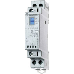 Finder 22.32.0.230.4420 Contactor 230V 25A 2 Breakers DIN Rail Mount