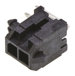 Wtyk PCB 2-pinowe raster: 3.0mm 2-rzędowe Molex Przewlekany 5.0A 250.0 V.