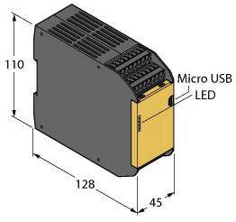 Kontroler bezpieczeństwa Turck XS26-2 3085061 1 szt.