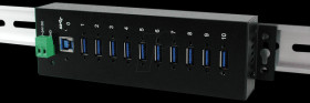 EX-1110HMVS 10 port USB 3.0 / 3.1 metal HUB