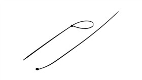 Opaska Kablowa Odporna Na Uv Tkuv 40/3,6 Czarna E01tk-01050100901 /100Szt./