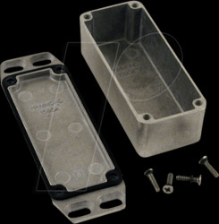 1590WAFL aluminum casing, 1590 W, 92,5 x 38,5 x 27 mm, aluminum