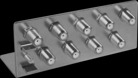 QEW00950 Earthing angles, two-rowed, 9-way