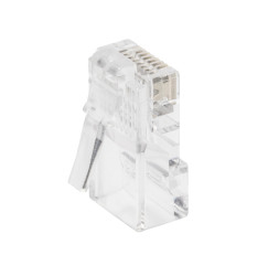 Złącze RJ45 Męski Złącze RJ45 Montaż na kablu Cat5e RS PRO, proste 8-żyłowe