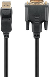 Kabel przejściowy DisplayPort/DVI-D 1.2, pozłacany - Długość kabla 5 m