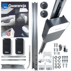 Zestaw NICE SPIDO 600 do bram garażowych (pasek SR16B - 2x 1.6m)