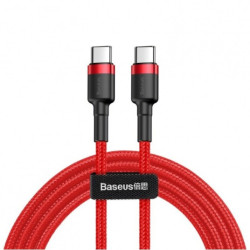 Kabel USB-C / USB-C 1m 3A czerw BASEUS CATKLF-G09