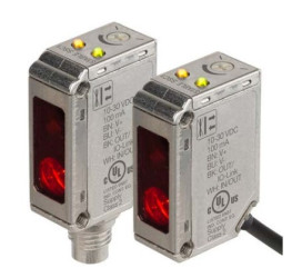 Czujniki fotoelektryczne Polaryzacja retrorefleksyjna w obudowie prostokątnej RS PRO NPN/PNP zakres 6 m Podczerwień