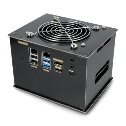 Obudowa do Odroid H3/H3+ - typ 3 - czarna