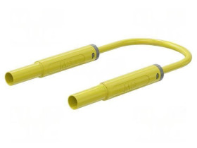 Przewód pomiarowy 32A wtyk bananowy 4mm,z obu stron Dł: 2m 66.1043-20024
