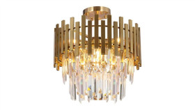 Lampa Sufitowa Aspen Gold 6Xe14 Ml8810 Milagro