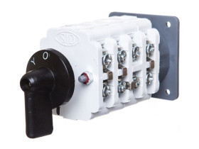 Wyłącznik krzywkowy Y-0-A (gwiazda trójkąt) Łuk 40-21a 40A IP65 bez płytki przedniej 924010 ELEKTROMET