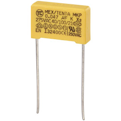 TRU COMPONENTS 450220 MKP-X2 suppression capacitor 0.047&#xB5;F 275VAC 10% 15mm