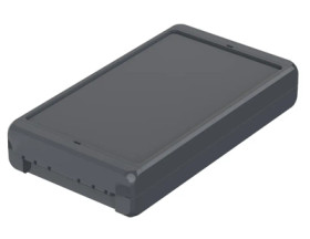 ABS enclosure, (L x W x H) 231 x 125 x 40 mm, graphite gray (RAL 7024), IP66, 96035244