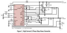 2-Phase, High Efficiency, Synchronous Step-Down Switching Regulators