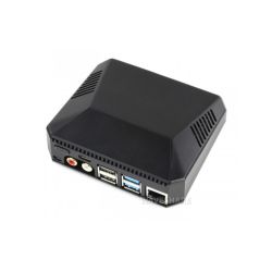 Obudowa Nanosound One do Raspberry Pi 4 z Hi-Fi DAC (czarna) - Waveshare 18533