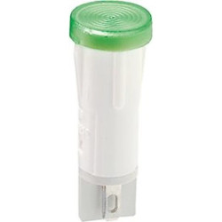 Signal light, 24 V (DC), blue, 200 mcd, Mounting Ø 10 mm, LED number: 1, 1.69.525.266/1600
