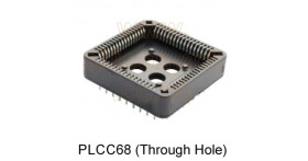 PLCC socket 68 lead (268-7165-71-1157 TH) - 3M