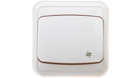 Cosmo Łącznik Krzyżowy Biały 300407