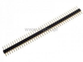 SIS-40pin listwa jednorz. prosta raster 2.54mm