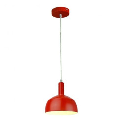 Lampa Wisząca VT-7100 E14 Max. 60W Czerwona 3924