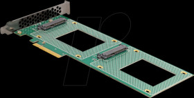 90151 PCIe 4.0 x8 &gt; 2x U.2 NVMe SFF-8639