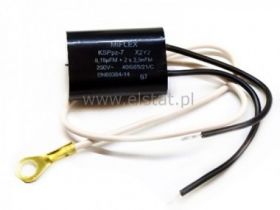 kondensator przeciwzakłócen. 0,18uF 2x2,5nF ( 3P)