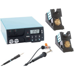 Weller T0053380699N WR 2002 2-Channel Solder/Desolder Station 250W/300W