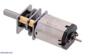 Pololu 380:1 Micro Metal Gearmotor HPCB 6V with Extended Motor Shaft