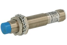 Czujnik; indukcyjny; LM12-3004NBT; NPN; NC; 4mm; 6÷36V; DC; 200mA; cylindryczny metalowy; fi 12mm; 55mm; wysunięty; ze złączem M
