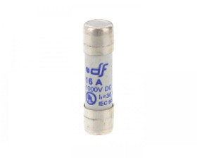 Wkładka bezpiecznikowa cylindryczna do instalacji PV 16A 1000 DC 10x38, 491630