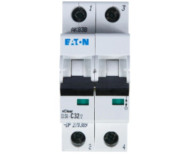 Wyłącznik nadprądowy 2P C 32A 6kA AC CLS6-C32/2-DP 270389