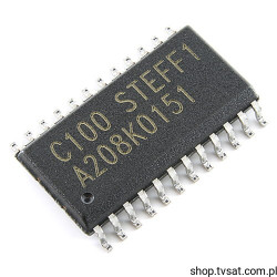 C100-STEFF1 HT48CA6 8Bit Remote MCU SMD-SO24 HOLTEK