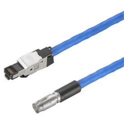 Weidműller 2451100300 Cat. 6A Insert Cable Cable Length 3m