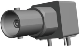 Złącze koncentryczne Montaż na płytce drukowanej Żeński 75Ω typ złącza Złącze BNC 0 to 11GHz Przepust