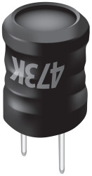 Cewka indukcyjna 4,7 μH 4.3A Promieniowe ±10% Wyprowadzenia promieniowe Q: 20 30mΩ Rdc rdzeń ferrytowy