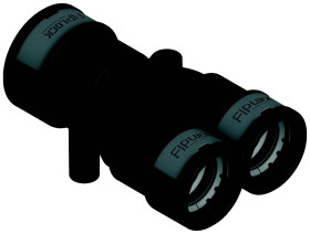 Element połączeniowy Fränkische Rohrwerke 4891852000 czarny 10 szt.