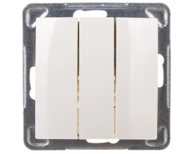 IMPRESJA Łącznik potrójny ecru ŁP-13Y/m/27