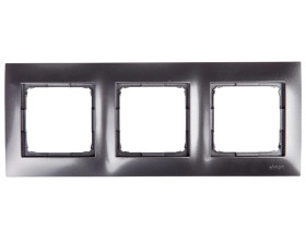 Simon 54 Premium Ramka potrójna antracyt /do karton-gips/ DRK3/48