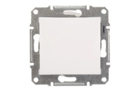 Sedna Łącznik jednobiegunowy 10AX biały IP44 SDN0100321