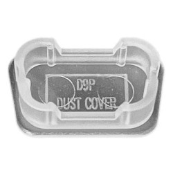 MH Connectors MhDC09P Dust Cap Transparent 1Pc D-Sub Connector Accessories