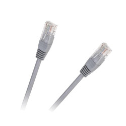 KABEL UTP 8c WTYK - WTYK 1,8m SZARY PATCHCORD CCU